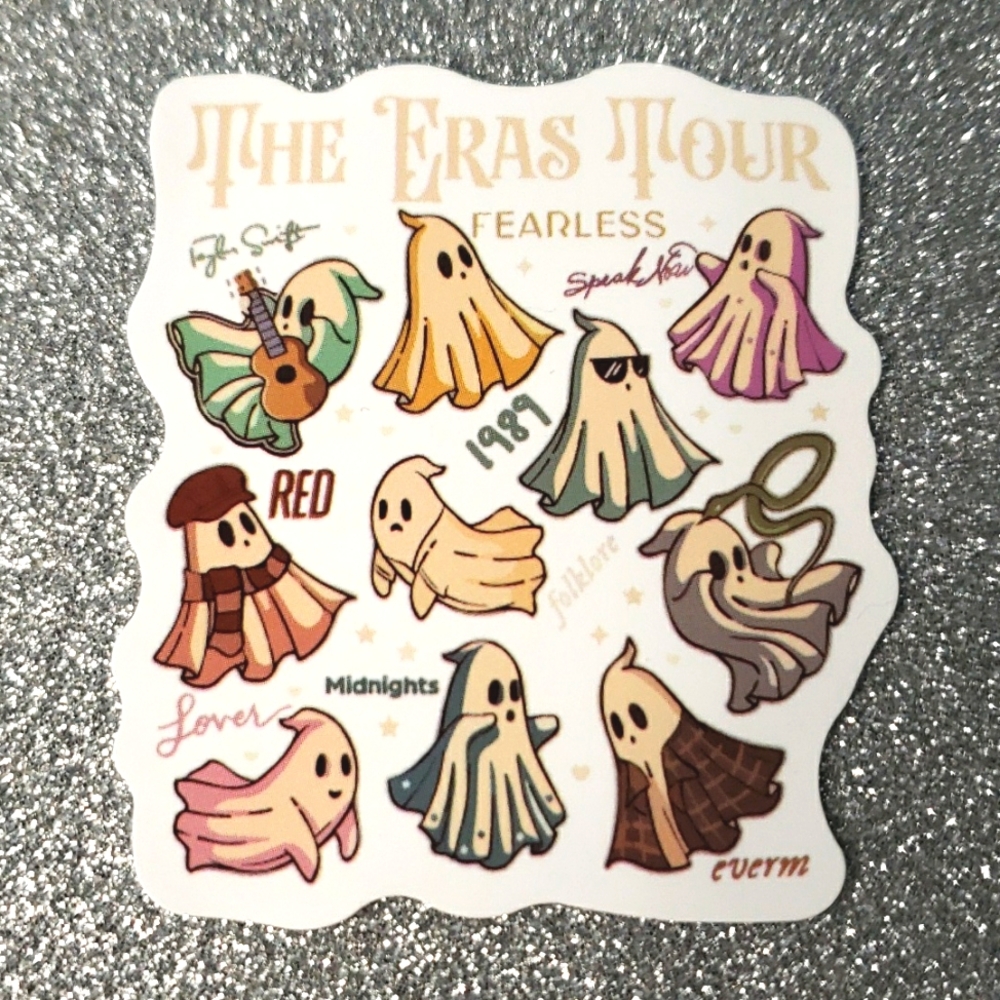 10/$10 Taylor Swift Waterproof Sticker Eras Tour